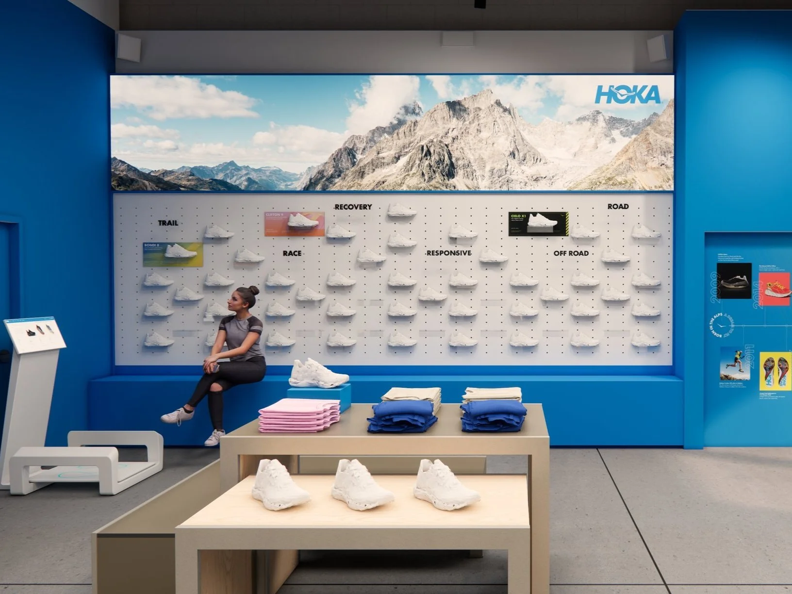 From Concept to Reality: HOKA Melrose Retail Store Design Case